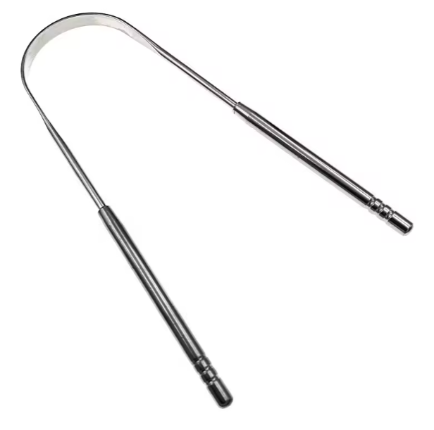 Stainless Steel Tongue Scraper Set