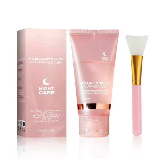 Korean Collagen Night Wrapping Mask – Overnight Glow Mask