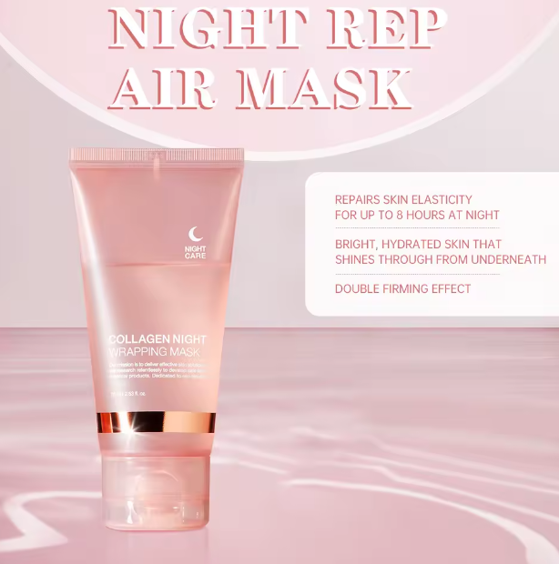 Korean Collagen Night Wrapping Mask – Overnight Glow Mask