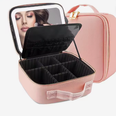 LuxeGlow™ LED Makeup Case