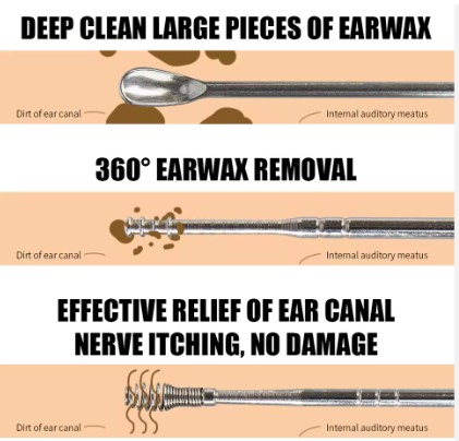 6 pcs EAR cleaning kit