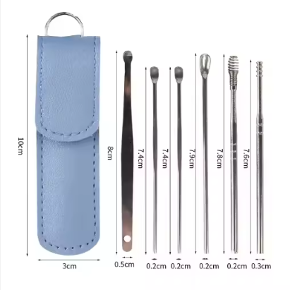 6 pcs EAR cleaning kit