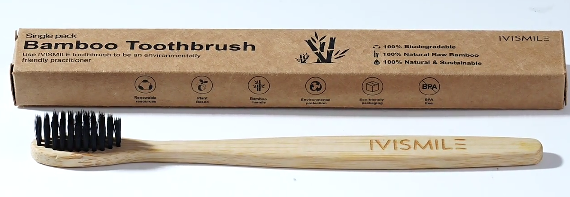 Eco Bamboo Toothbrush – Natural Gentle Oral Care